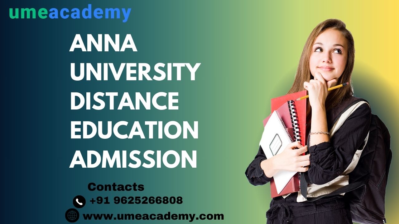 Anna University Distance Education Admission